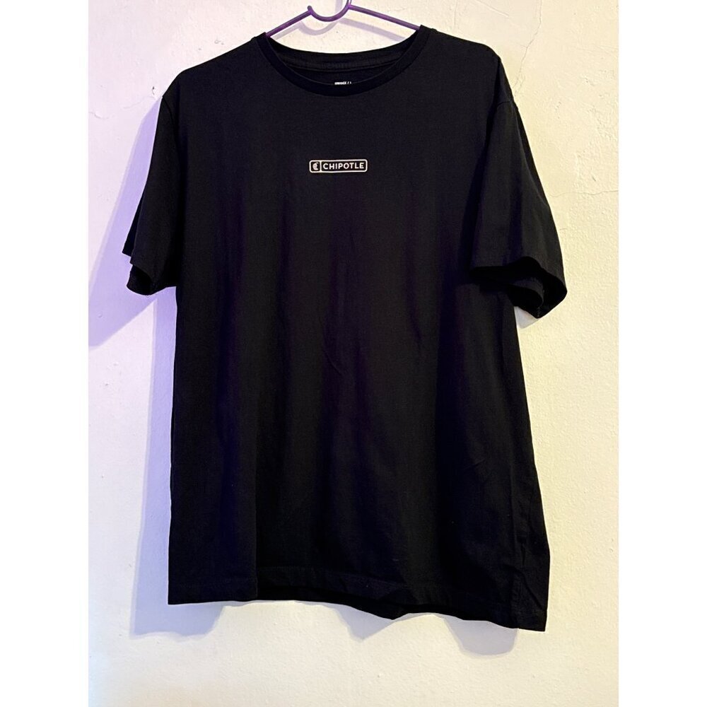 Chipotle T-Shirt Unisex Black We Really Use Real & Delicious Ingredients in Our